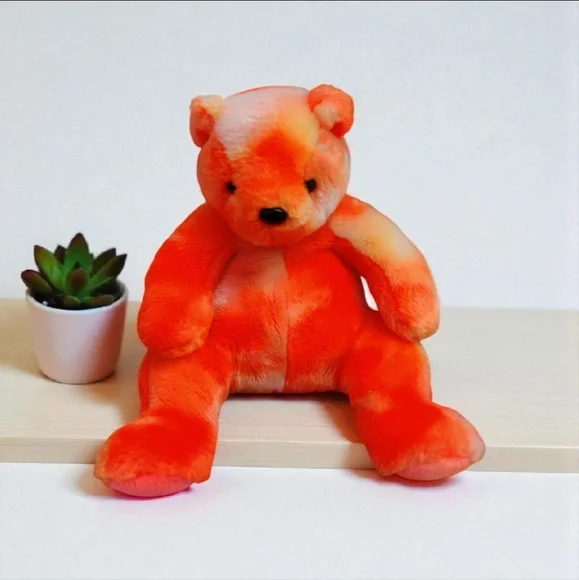 Large Retired TY Tangerine Beanie Baby - Picture 1 of 4